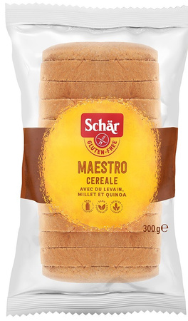 Maestro cereale - chleb wieloziarnisty bezglutenowy 300 g