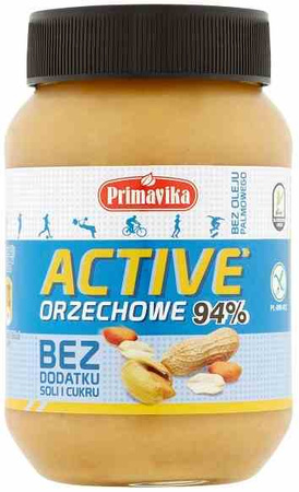 Masło orzechowe 94% active 470 g
