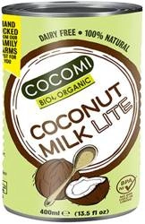 Coconut milk - napój kokosowy light w puszce (9 % tłuszczu) bio 400 ml
