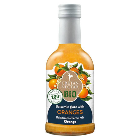 Organiczny krem balsamiczny z pomarańczą cretan nectar bio, 250 ml