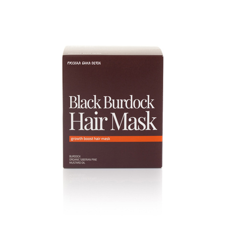 Maska do włosów wzmacniająca Czarna Łopianowa 400 ml
