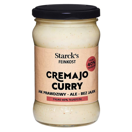Cremajo curry - jak pRAWdziwy majonez - ale bez jajek Starck's 270 g