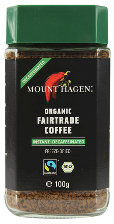 Kawa rozpuszczalna bezkofeinowa arabica/robusta fair trade BIO 100 g